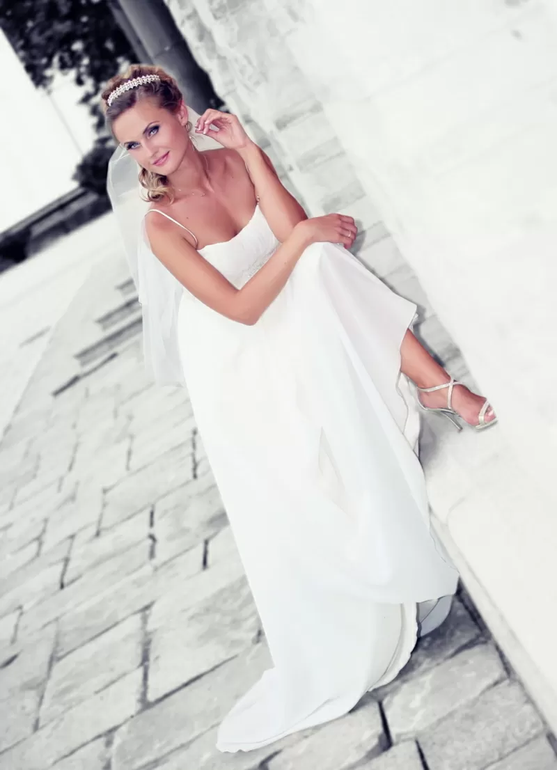 свадебные прически и макияж 23