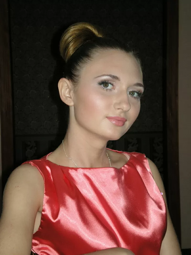 свадебные прически и макияж 28