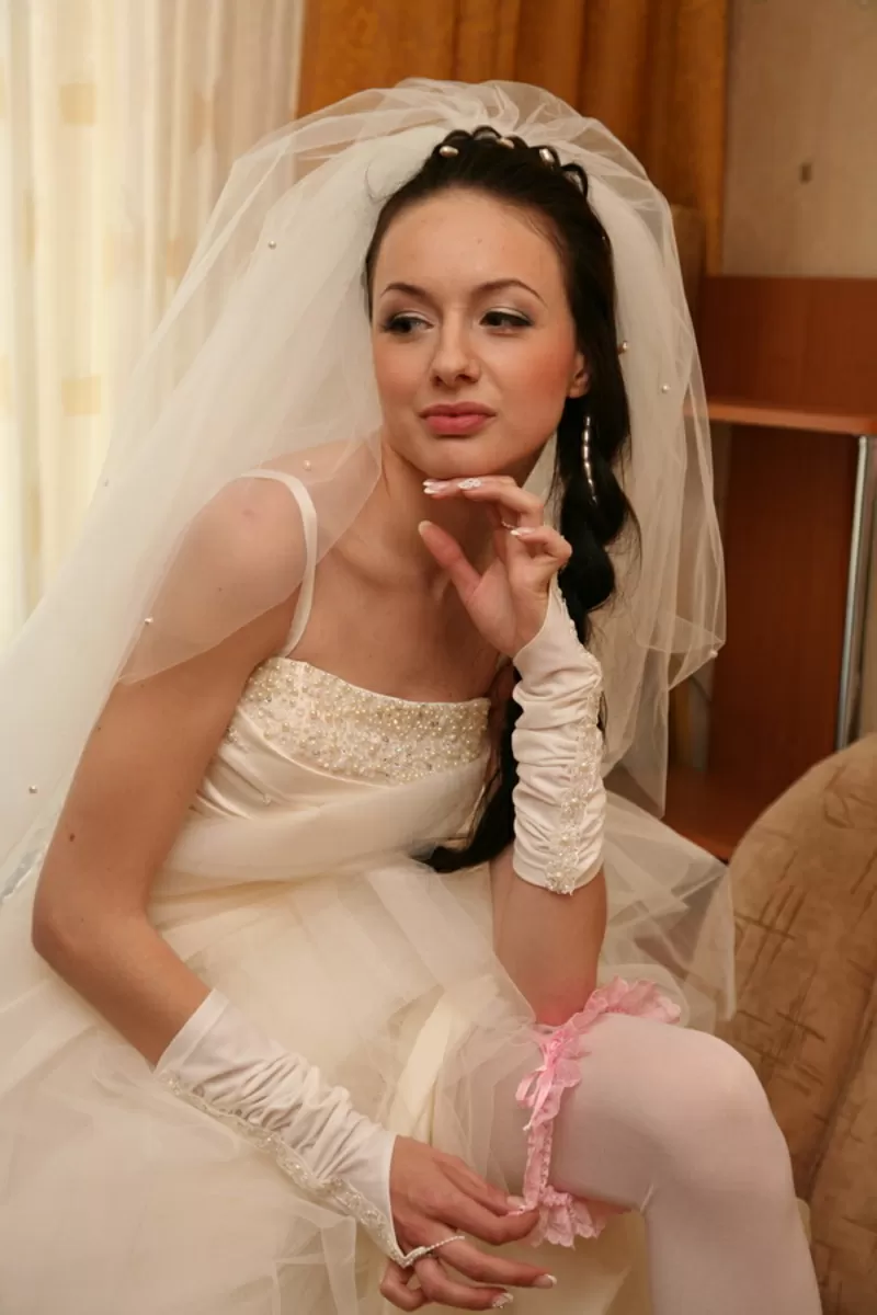 свадебные прически и макияж 32