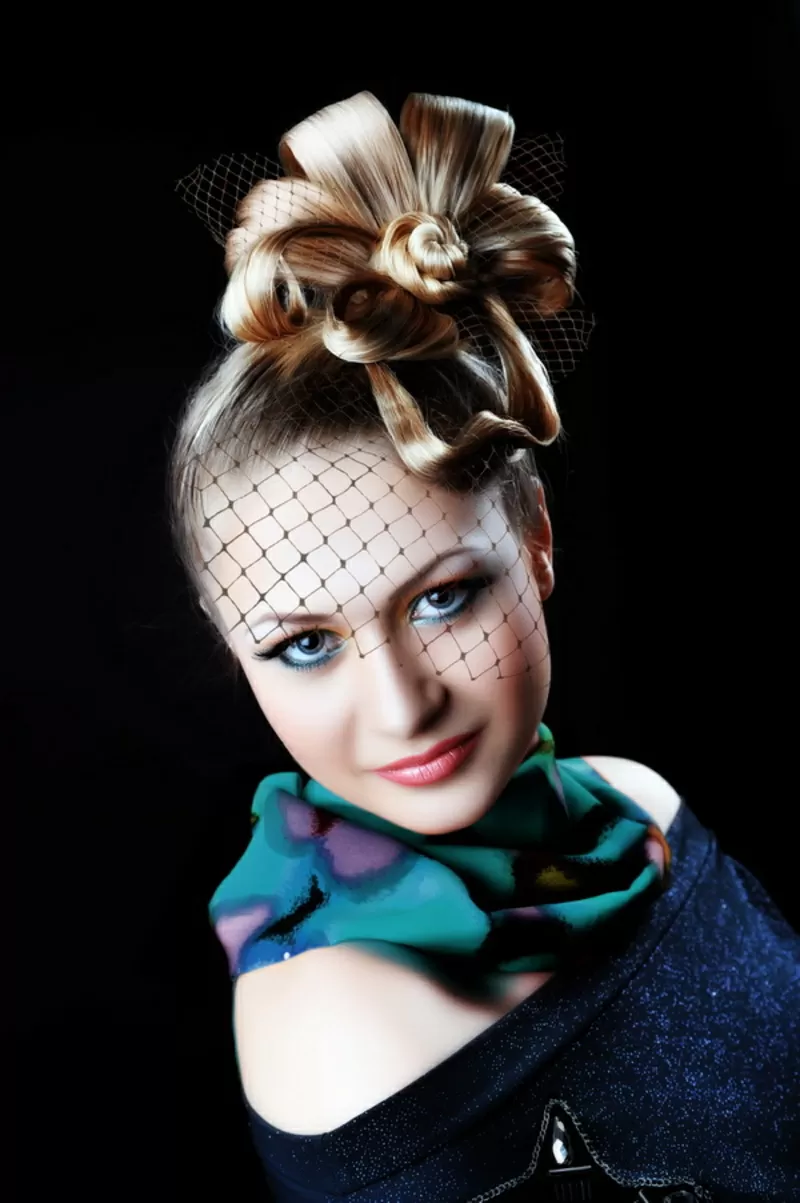 свадебные прически и макияж 45