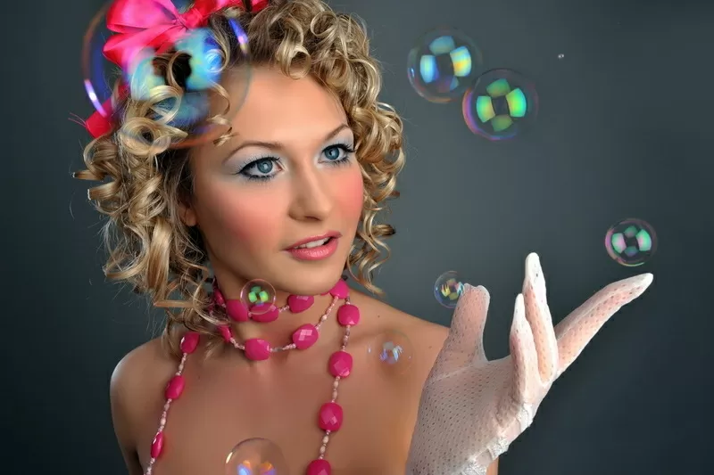 свадебные прически и макияж 48