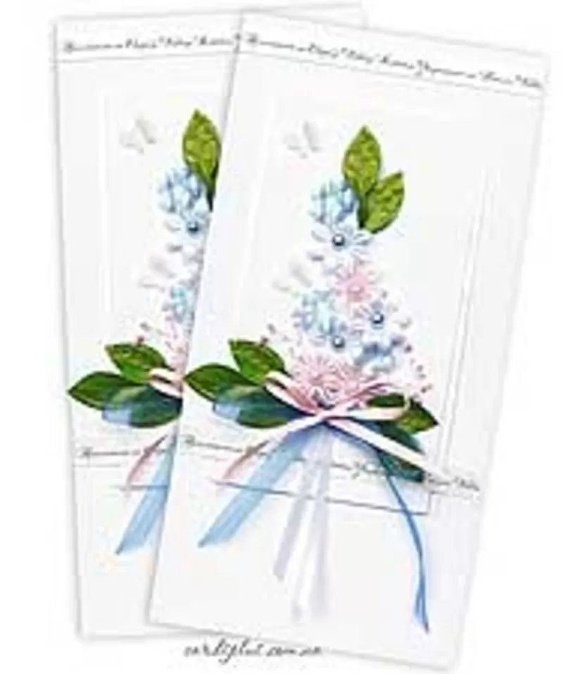 свадебные приглашения ручной работы,  вкладыши для свадебных приглашени 3