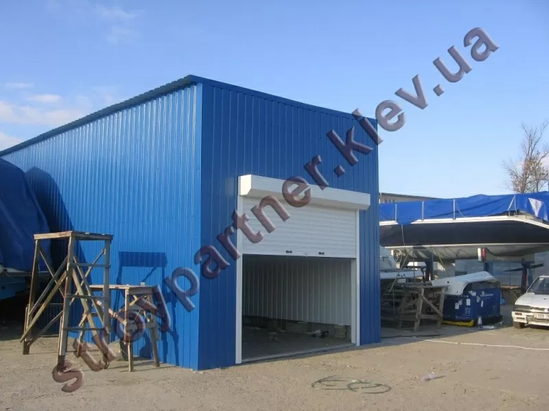 Строительство металлических гаражей 2