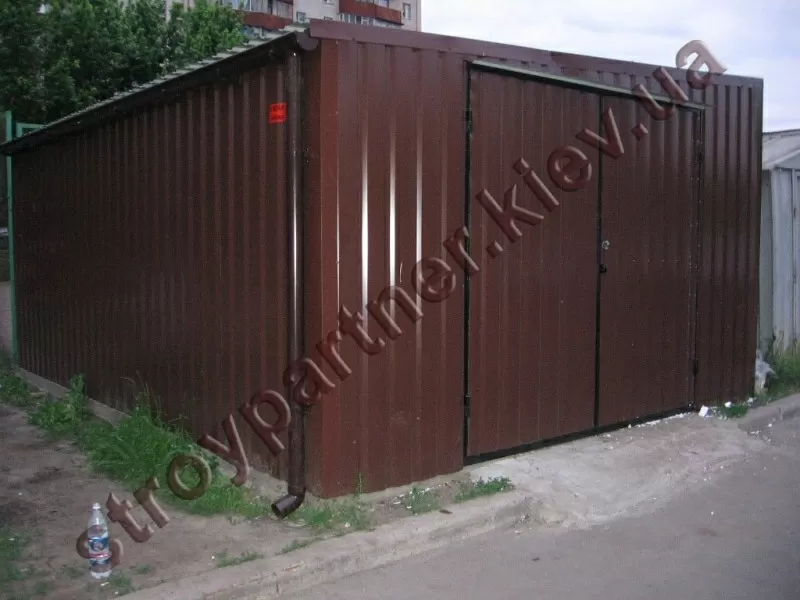 Строительство металлических гаражей 4