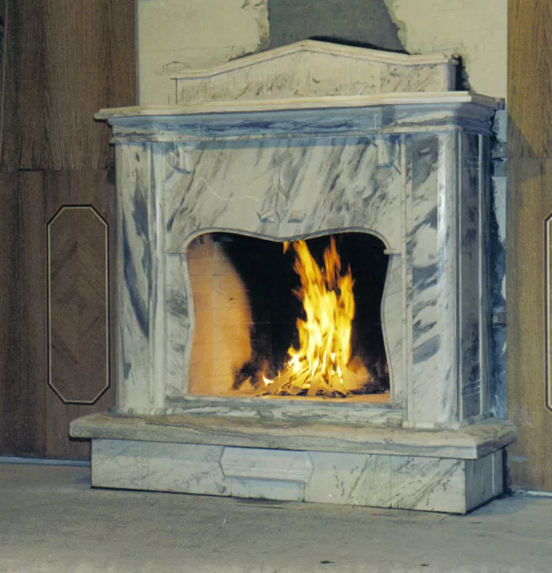 Камин из мрамора.Камин мрамор Киев.Камин мраморный.