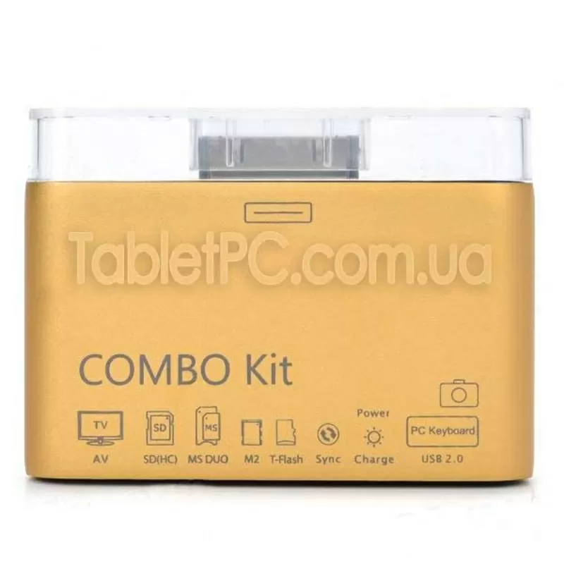 Переходник ComboKit,  HDMI,  SD + USB для IPad,  IPhone,  Ipod 2