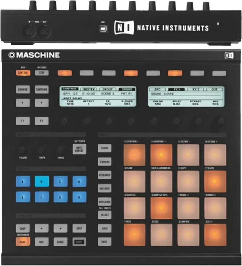 Native Instruments Maschine Dj контроллер 4300 цена 