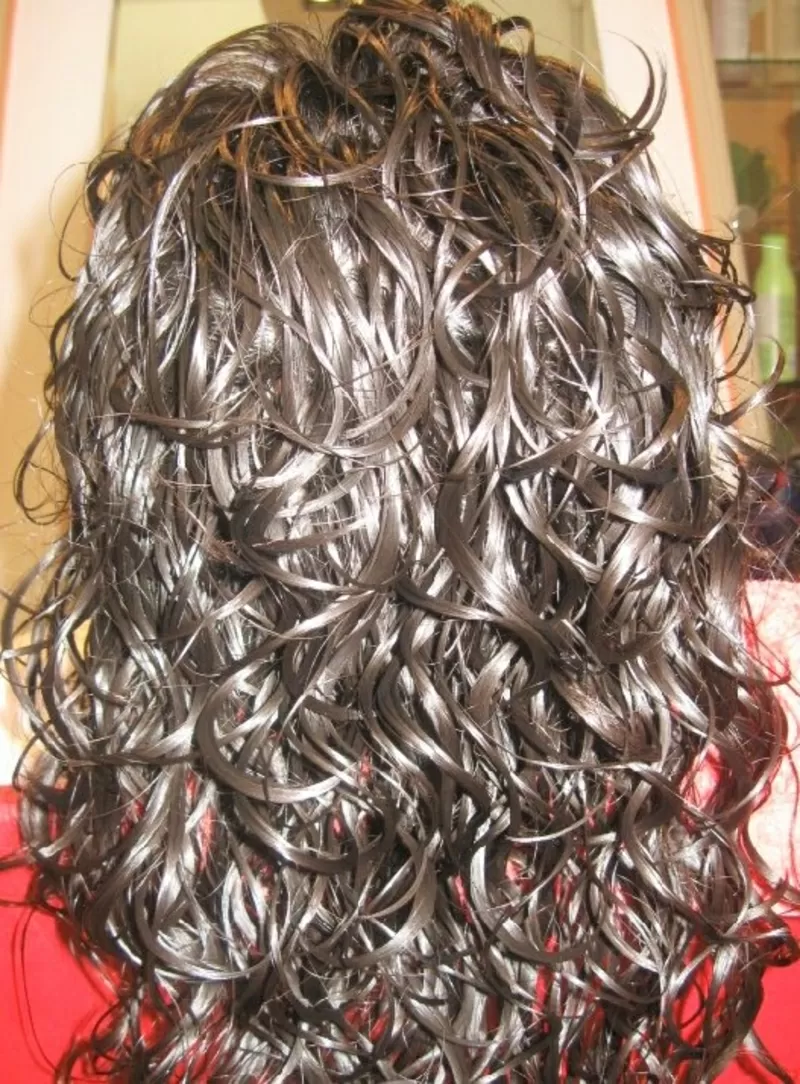 Биозавивка Киев.  Крупные локоны,  фото. 2