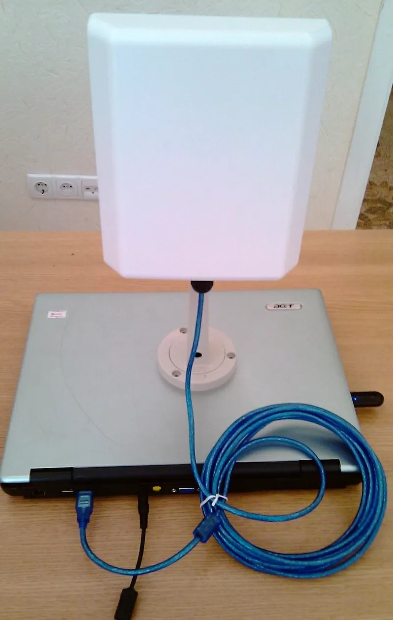 Комплект для дальней связи на море - Wi-Fi антенна 14 дБи и усилитель  4