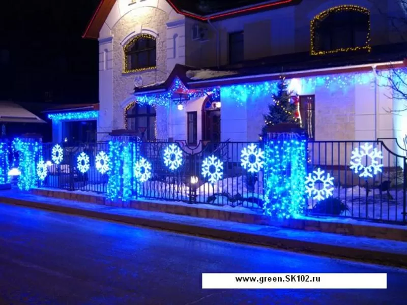 новогоднее оформление магазинов