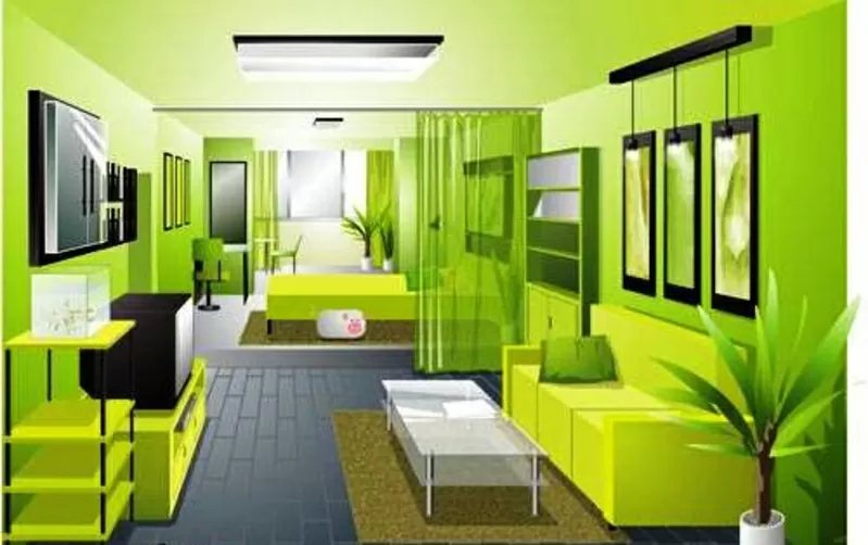 Поклейка обоев Ремонт квартир в Киеве