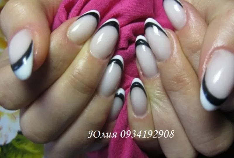 Наращивание ногтей, ресниц! Маникюр, педикюр! Выезд на дом! 4