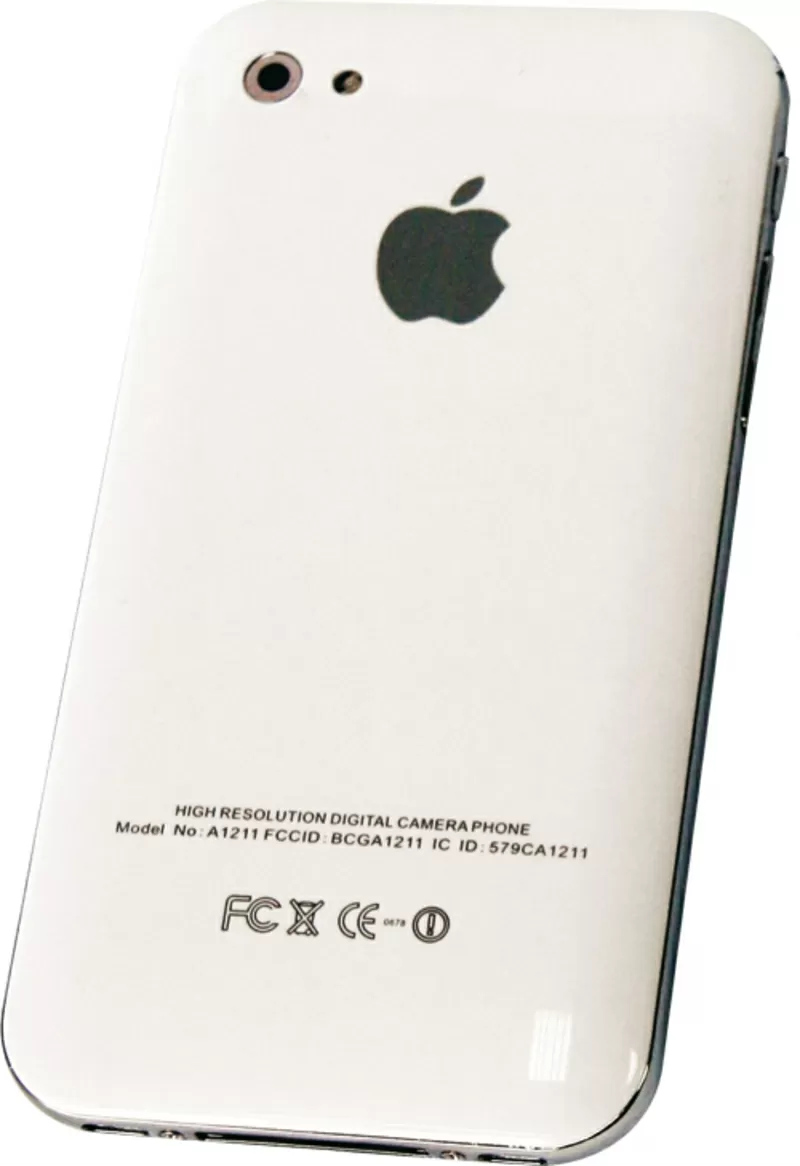 Копия iPhone 5G (W66) White + Чехол + аккумулятор  3