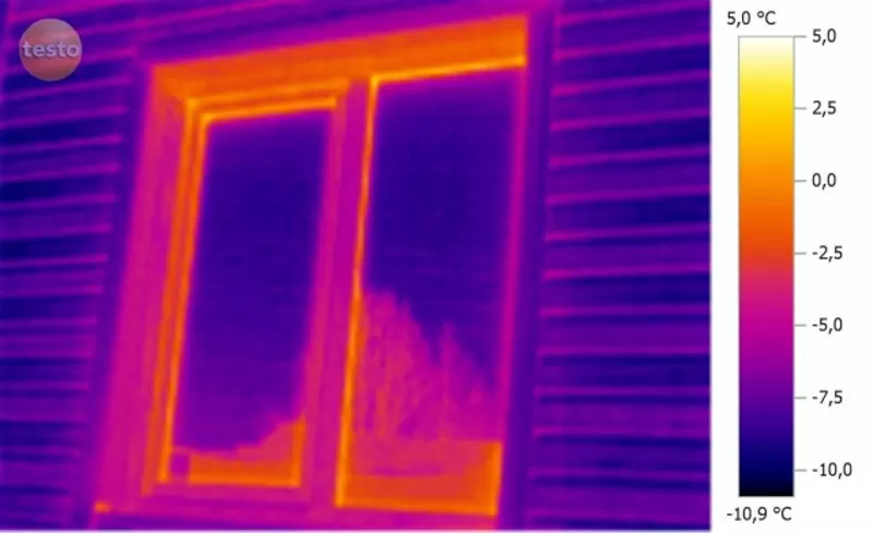 Тепловизионное обследование зданий (тепловизор ) Кривой рог 2