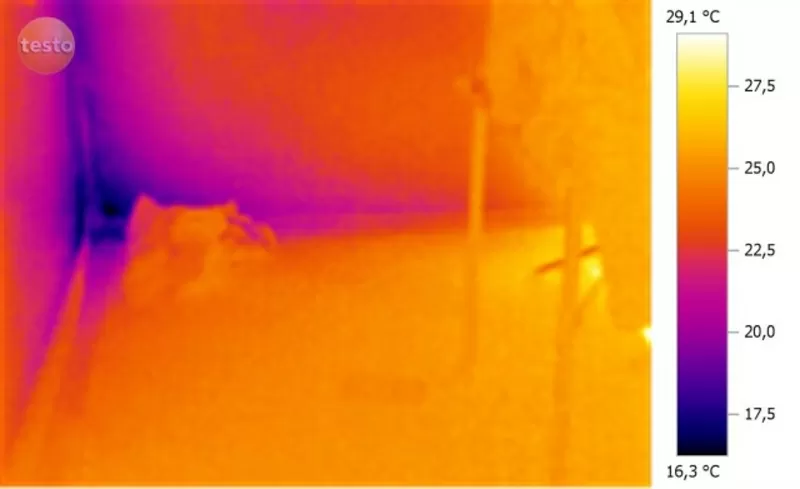 Тепловизионное обследование зданий (тепловизор ) Кривой рог 4