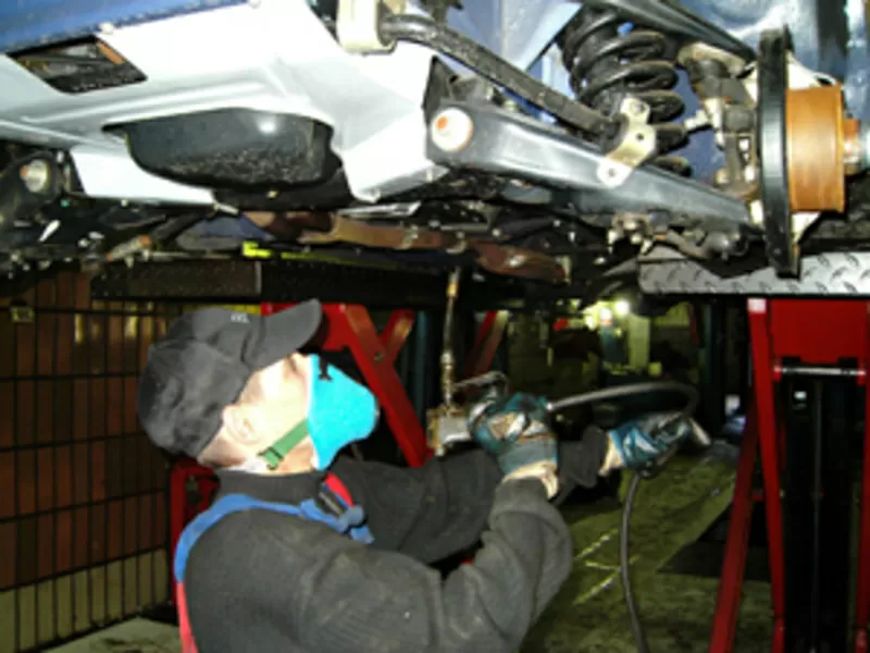 Мойка грузовых авто,  спецмашин и автобусов. Антикор для авто 3