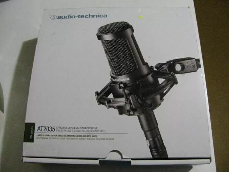 Продам студийный микрофон Audio Technica АТ2035  2