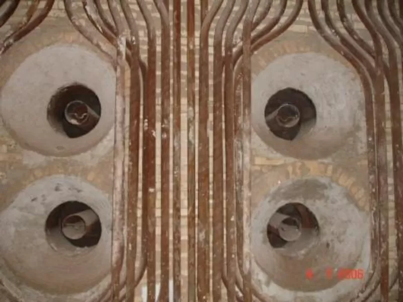 Огнеупорная кладка (футеровка) любых промышленных печей,  10