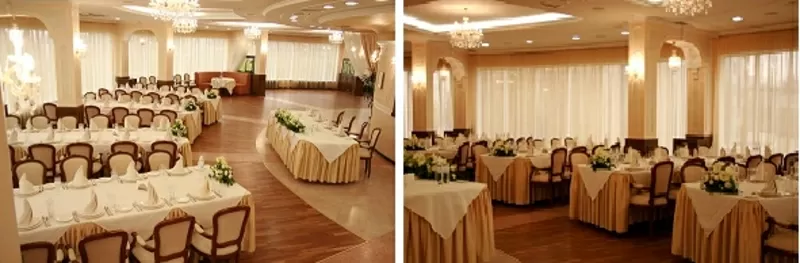 проведение банкетов, банкетный зал