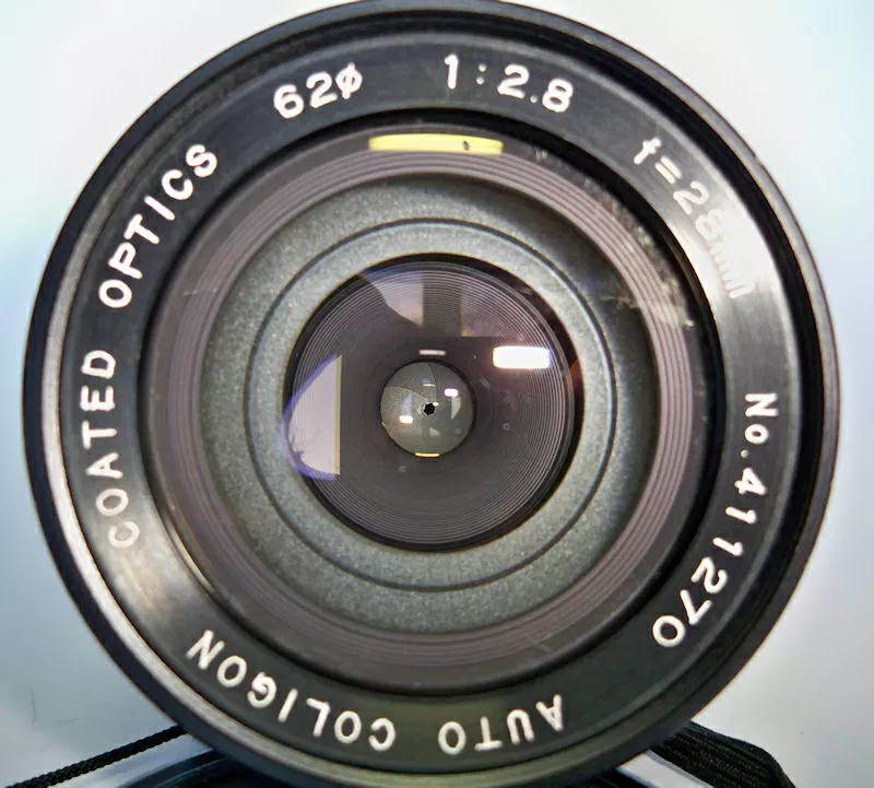 Auto Coligon Coated Optics,  28mm 1:2.8 . Байонет Pentax K 3
