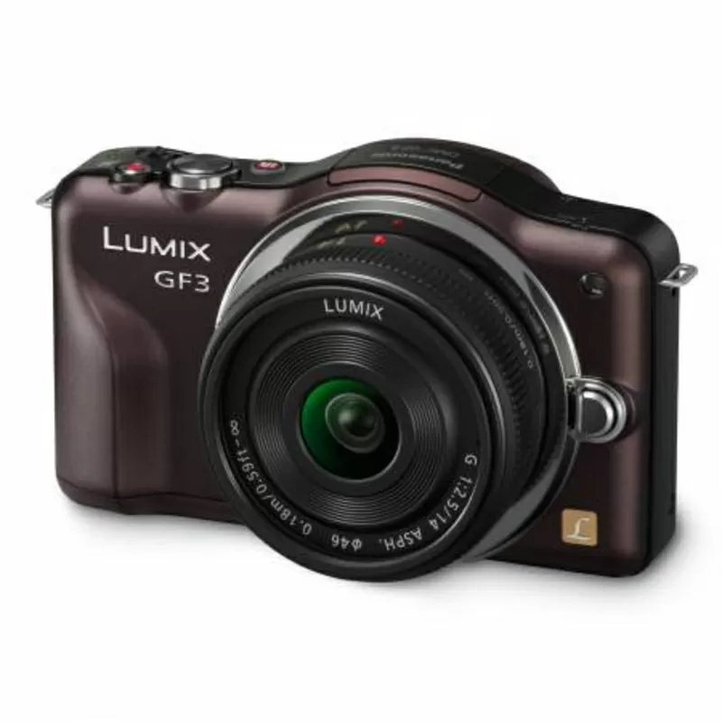 Цифровой фотоаппарат Panasonic Lumix DMC-GF3 Brown 3