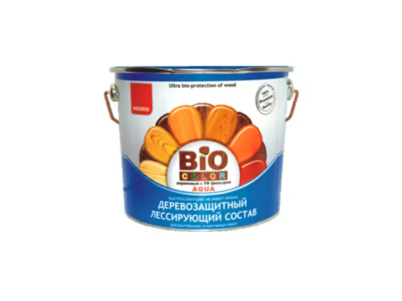 Neomid Bio Color Aqua Деревозащитный текстурный состав