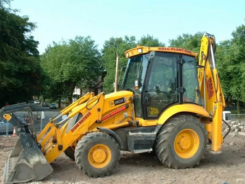 Аренда экскаватора JCB 3 CX,  JCB 220,  DOOSAN S210W