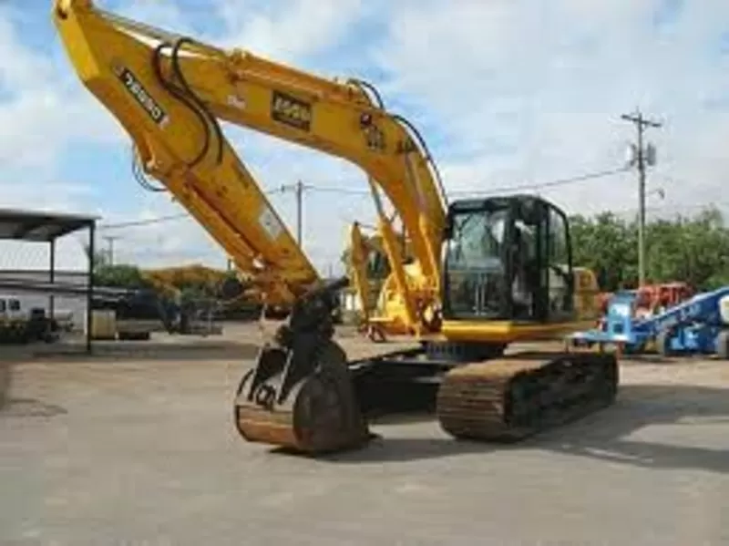 Аренда экскаватора JCB 3 CX,  JCB 220,  DOOSAN S210W 5