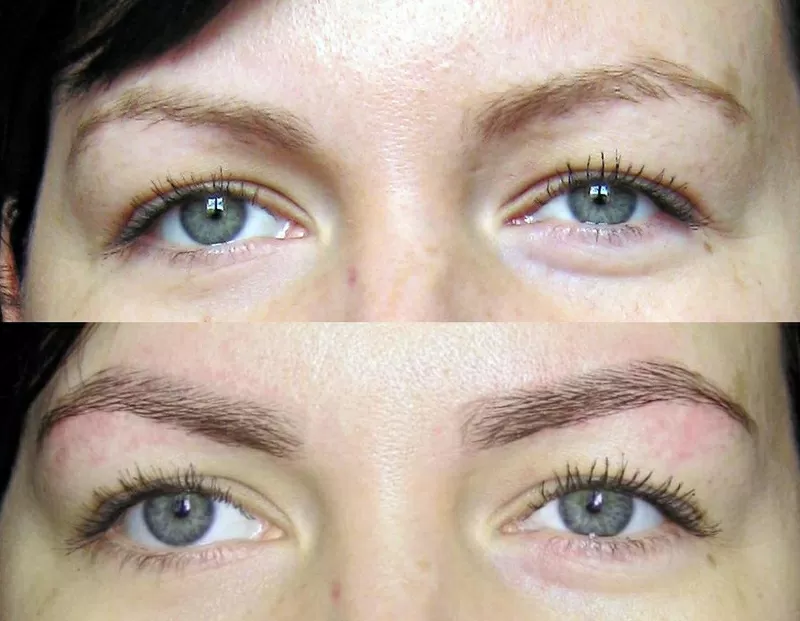 Профессиональная коррекция бровей 19