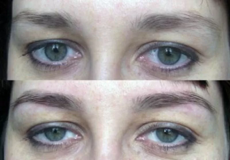 Профессиональная коррекция бровей 22