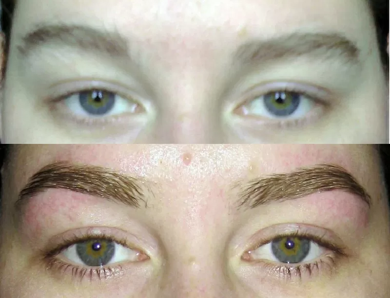 Профессиональная коррекция бровей 26