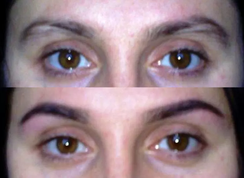 Профессиональная коррекция бровей 27