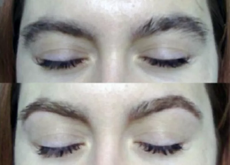 Профессиональная коррекция бровей 28