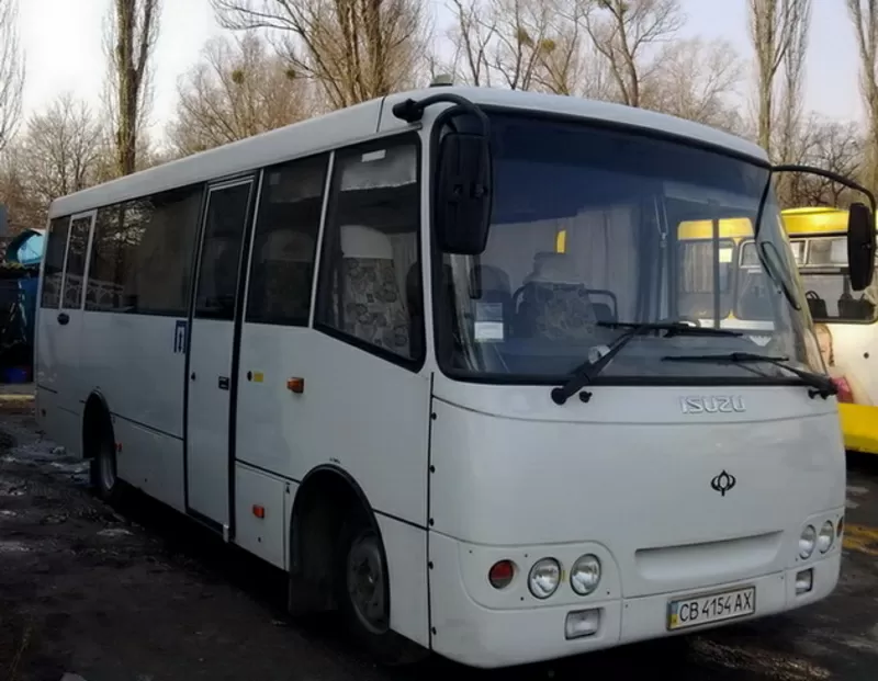 Перевозки пассажиров комфортабельным автобусом Богдан