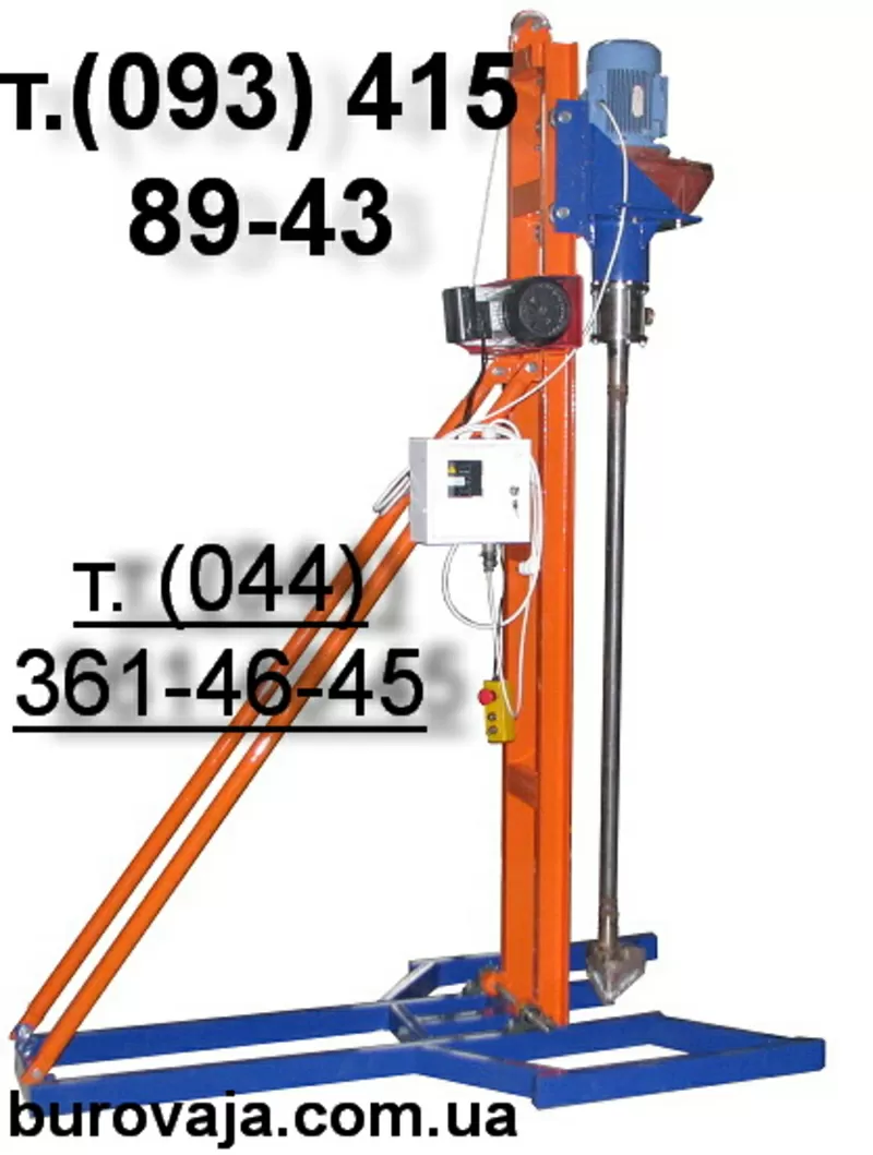 Новая малогабаритная буровая установка Бур-4 - усиленная