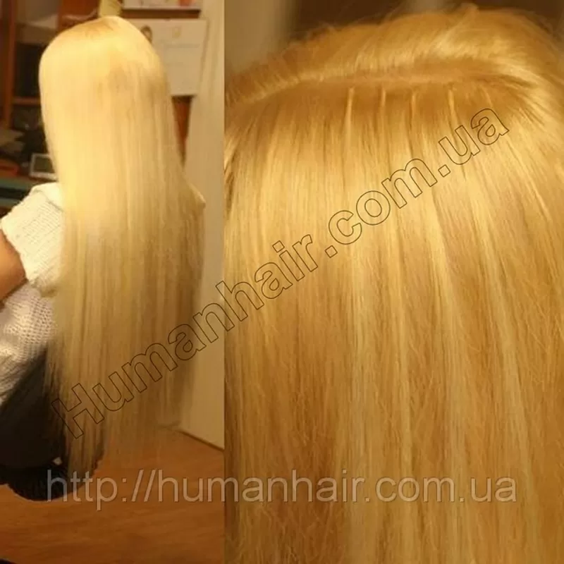 Натуральные волосы на заколках, тресах, капсулах, лентах, в срезах, па