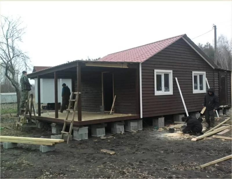 Дачные домики и бытовки