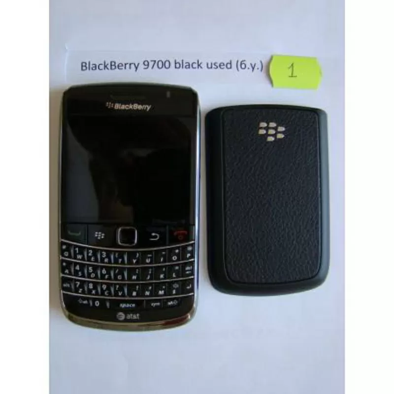 Моноблок BlackBerry Bold 9700 Black (б.у.) 2