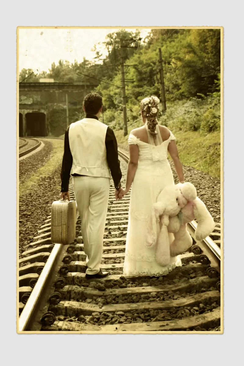 Фотосессия в стиле Trash the dress 4