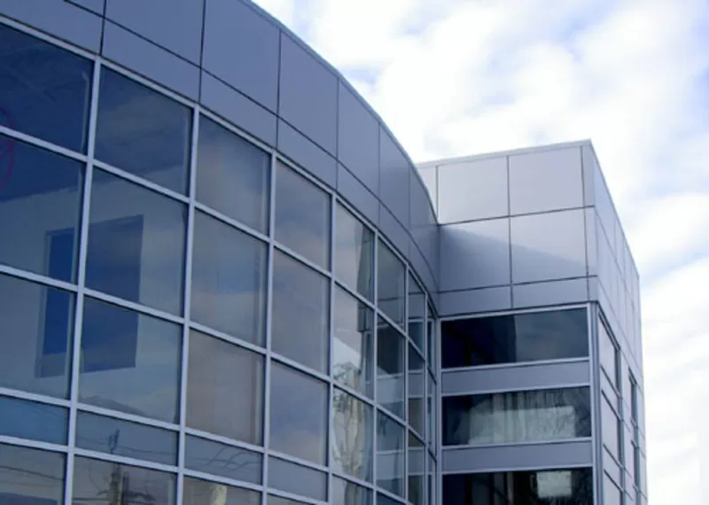 Остекление на основе алюминиевого профиля 3