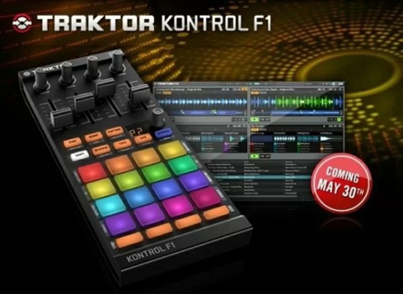 DJ-контроллер Native Instruments Traktor Kontrol F1