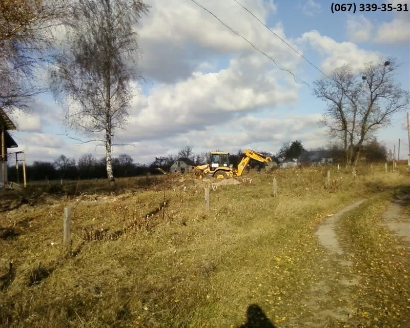 Уборка территории Киев, корчевание пней, вывоз мусора (067) 339-35-31