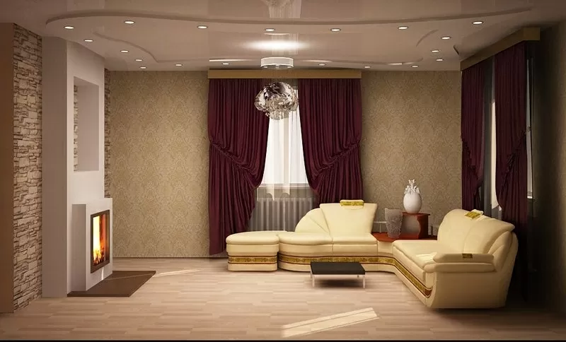 Дизайн интерьеров квартир от эконом до VIP класса 5
