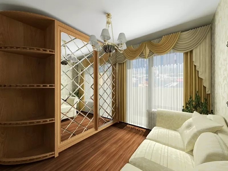 Дизайн интерьеров квартир от эконом до VIP класса 7