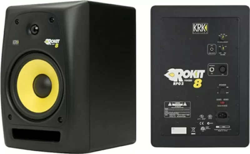 Купить студийные мониторы KRK,  Adam Audio,  M-audio,  Mackie,  Yamaha,  Pioneer  4