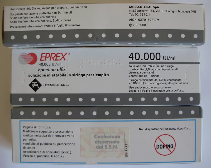 EPREX(Эпрекс) 40.000 Ul/ml 