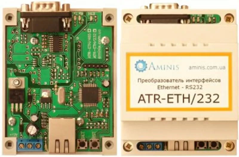 Преобразователи Ethernet-RS232/RS485