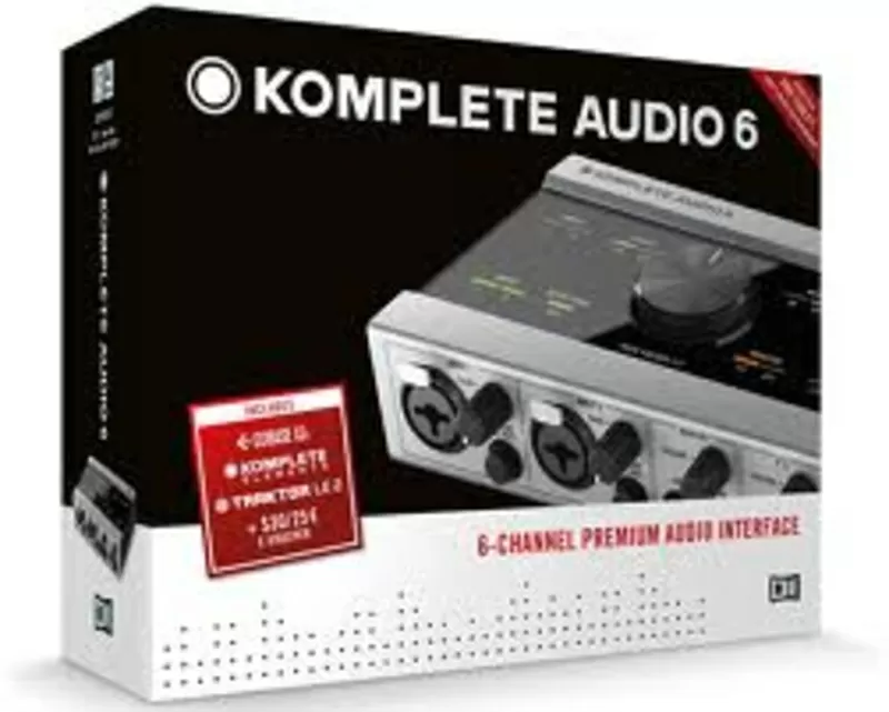 Native Instruments komplete audio 6 Аудио интерфейс продаю 2