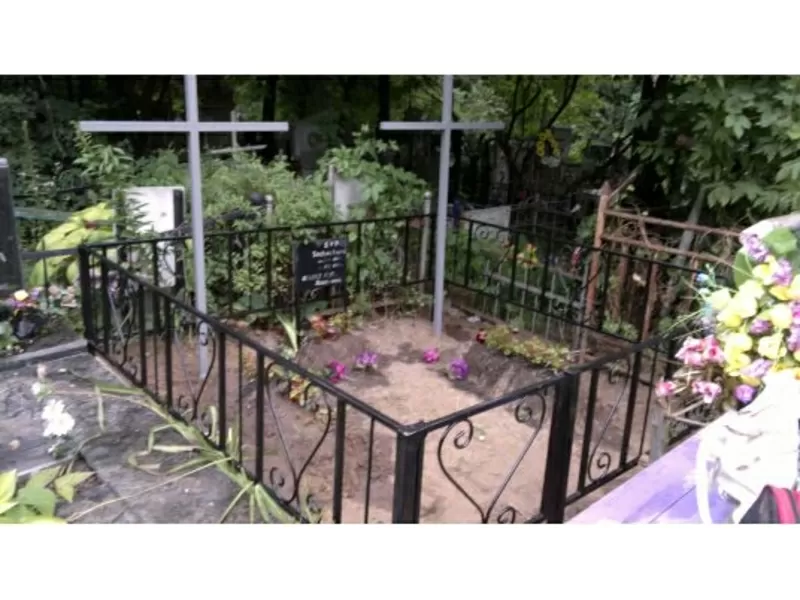 Проектируем, изготавливаем, монтируем- оградки, кресты. 2