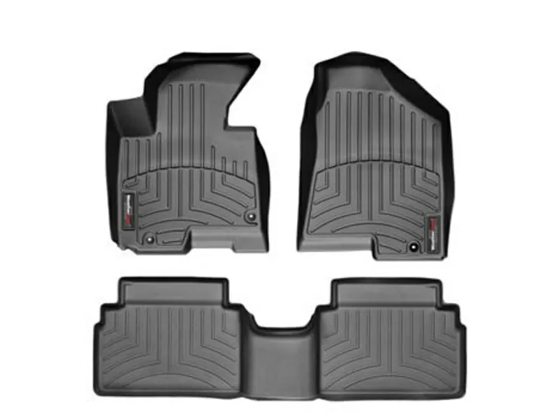 Коврики резиновые с бортом Toyota Highlander  (Weathertech) 